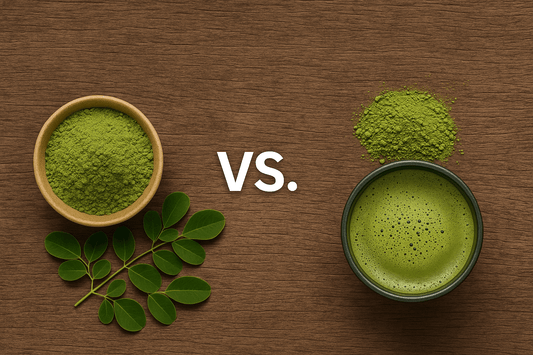 Моринга vs. Матча: Коя зелена суперхрана е по-подходяща за теб? 🌿🍵 - Your Daily Superdrink